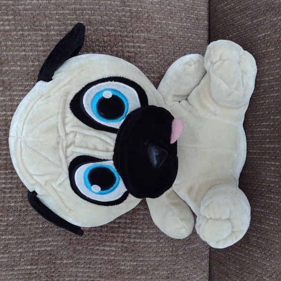 Husky & Pug Six Flags Stuffed Dogs 10" Tall - Picture 3 of 5